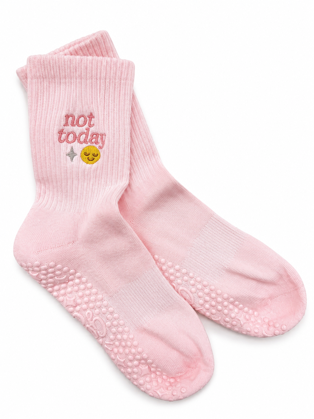 Not Today Grip Socks