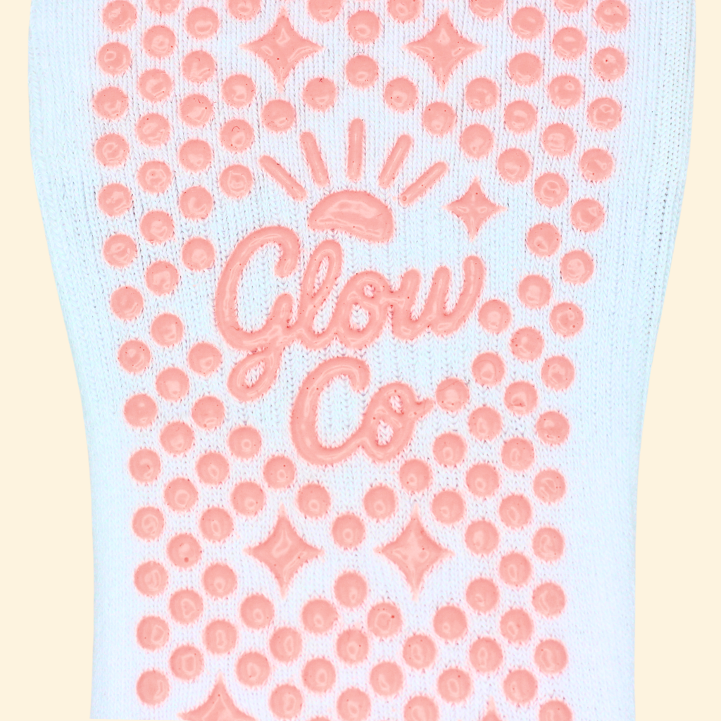 Glow Co Grip Sock – I Love Matcha 🍵