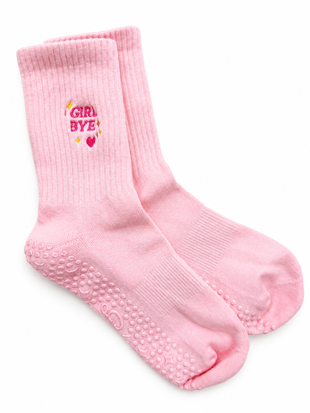 Girl Bye Grip Socks