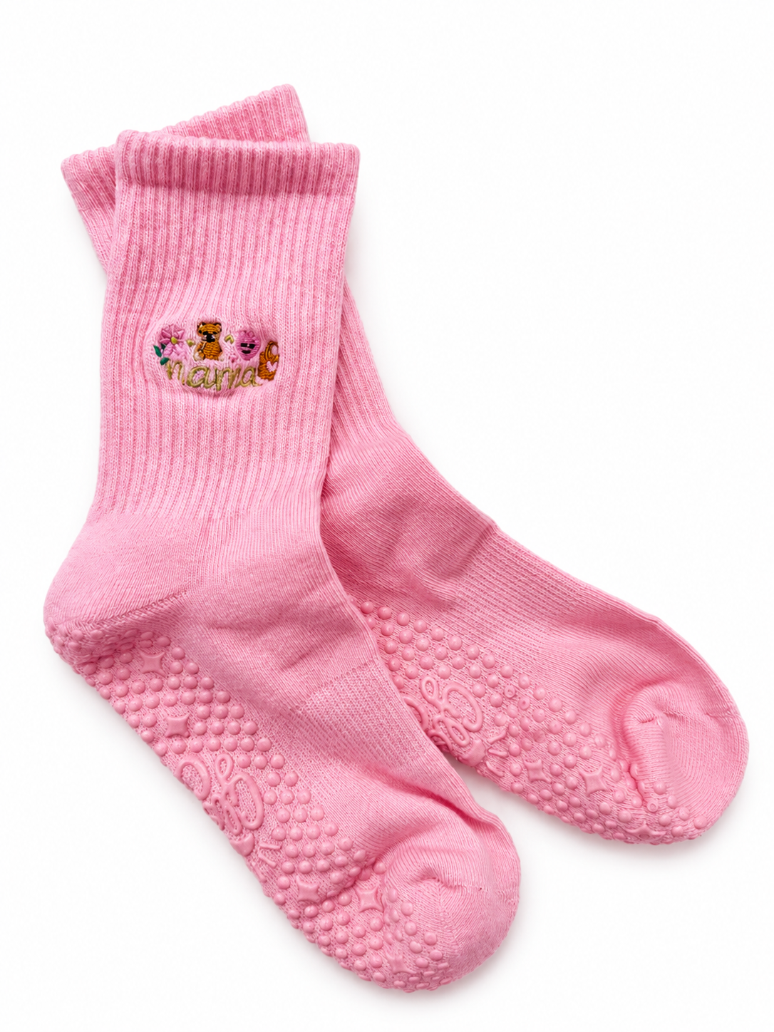 Mama Bear Grip Socks