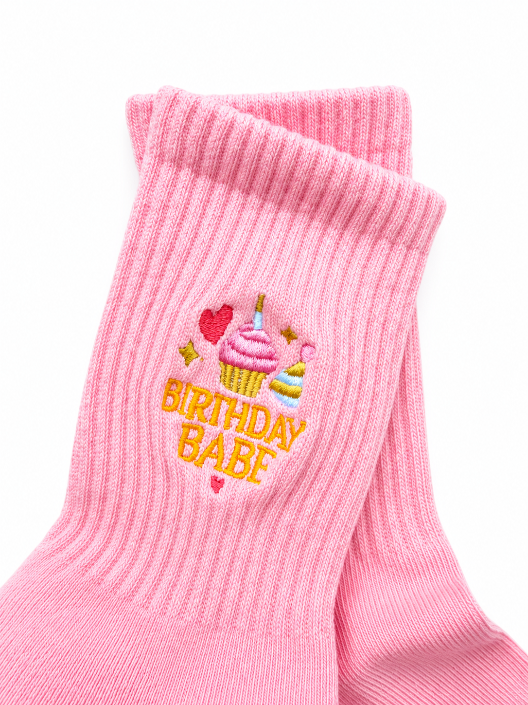 Birthday Babe Grip Socks