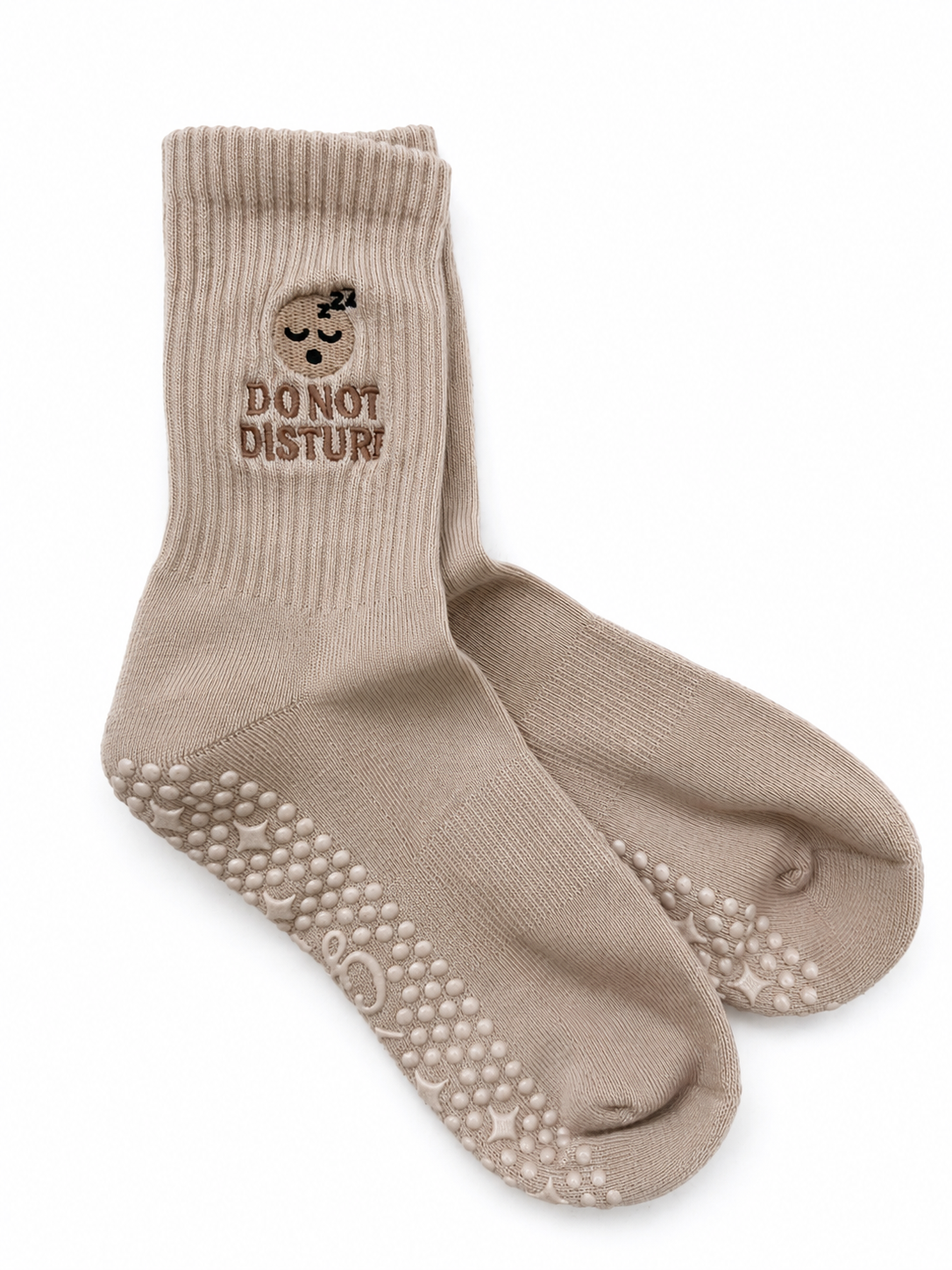 Do Not Disturb Grip Socks