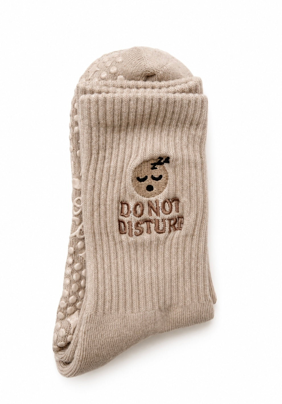 Do Not Disturb Grip Socks