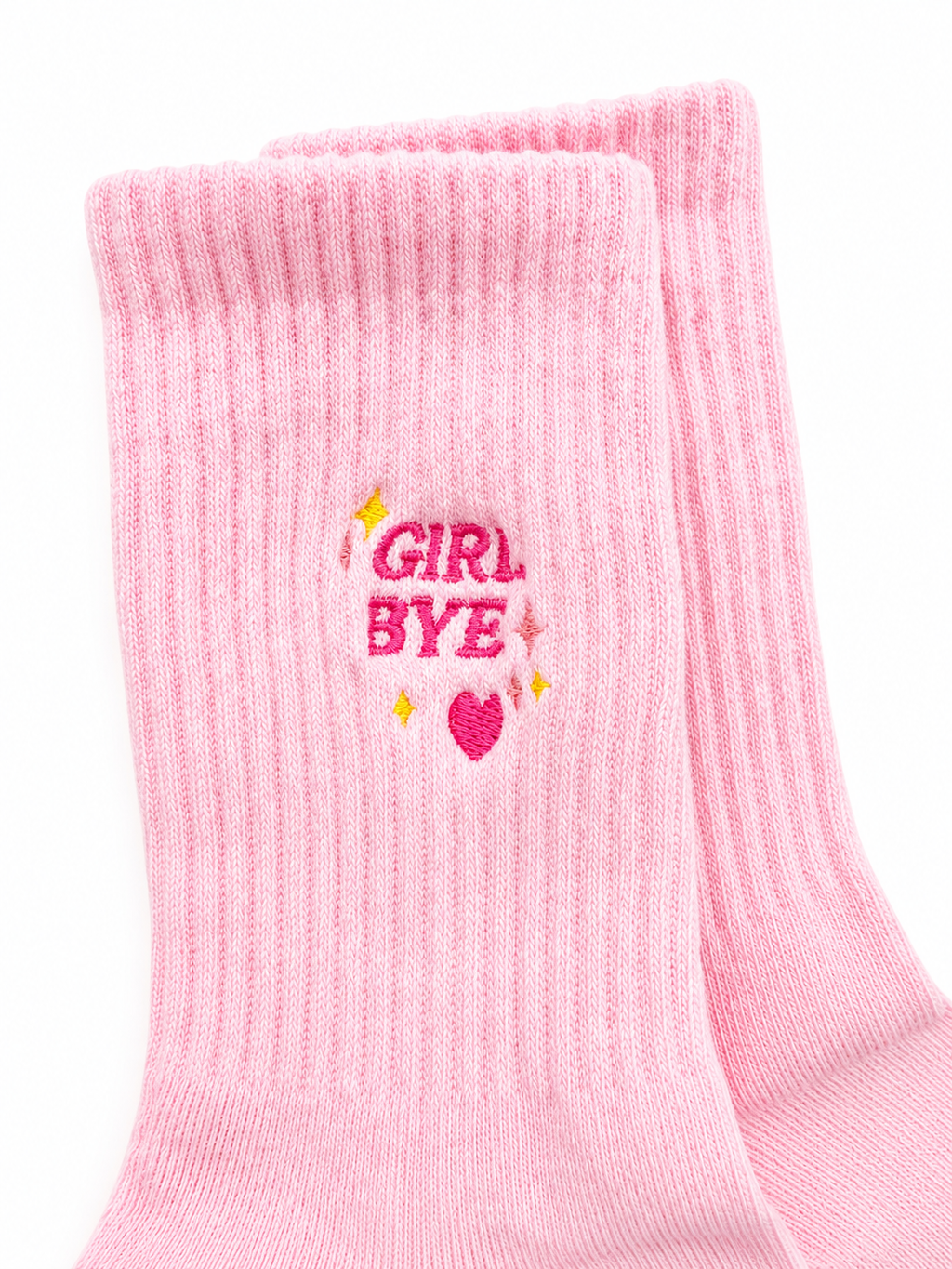 Girl Bye Grip Socks