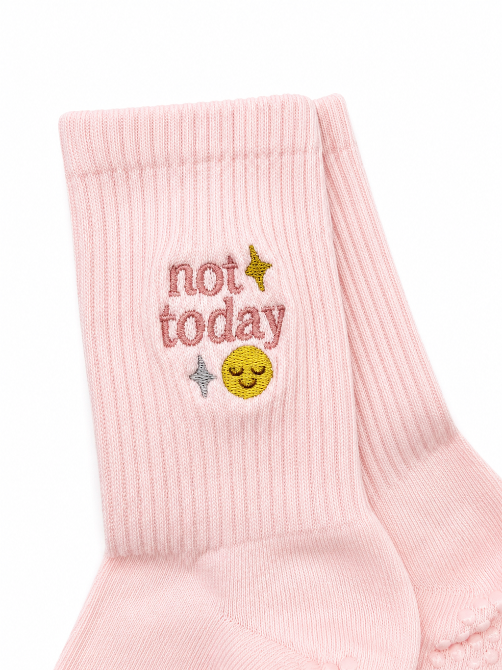 Not Today Grip Socks