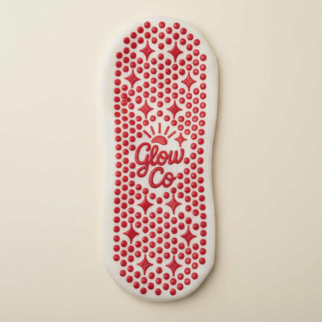 Mistle Ho Grip Sock – Glow Co Holiday Edition