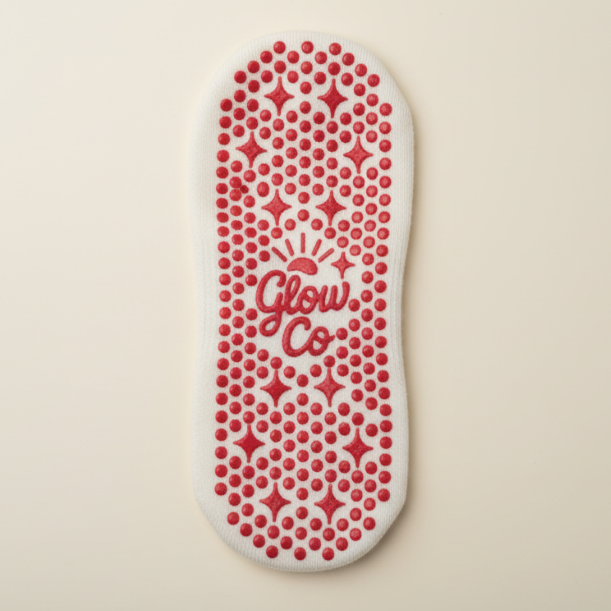 Mistle Ho Grip Sock – Glow Co Holiday Edition